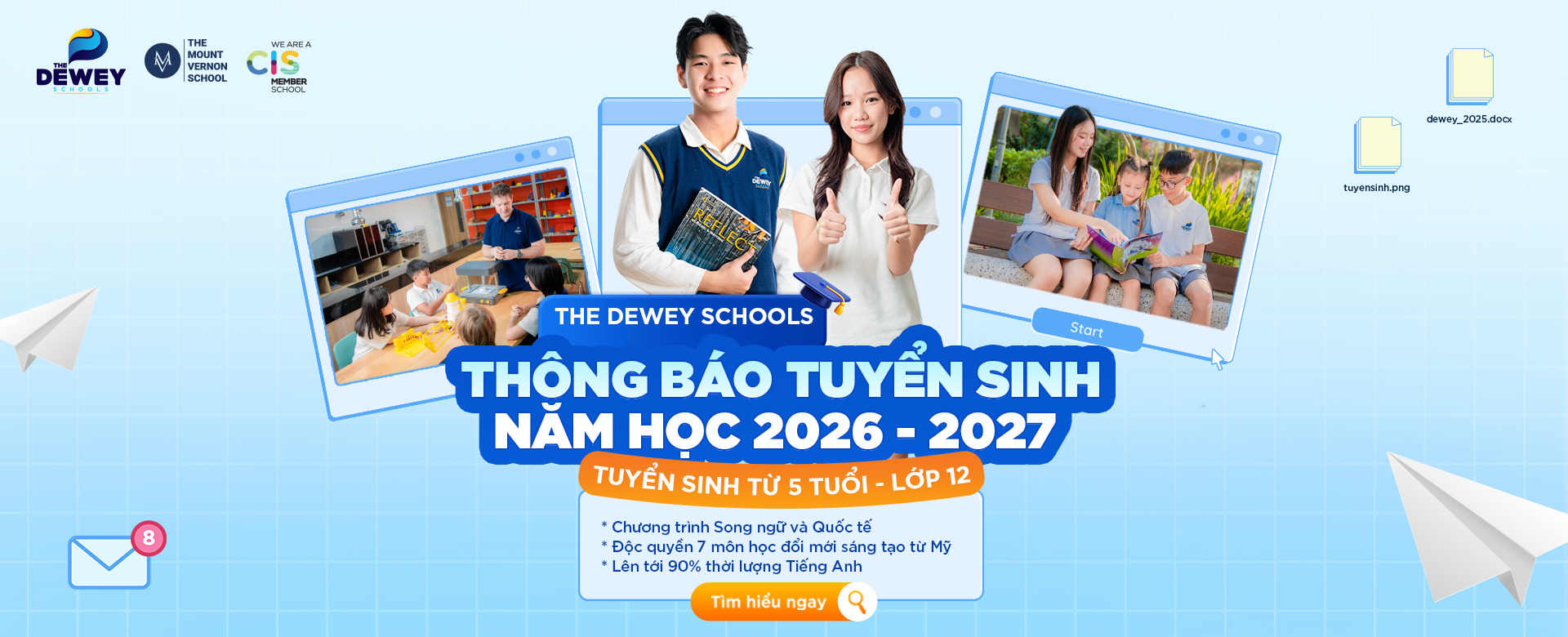 Tuyển sinh lớp 5-12